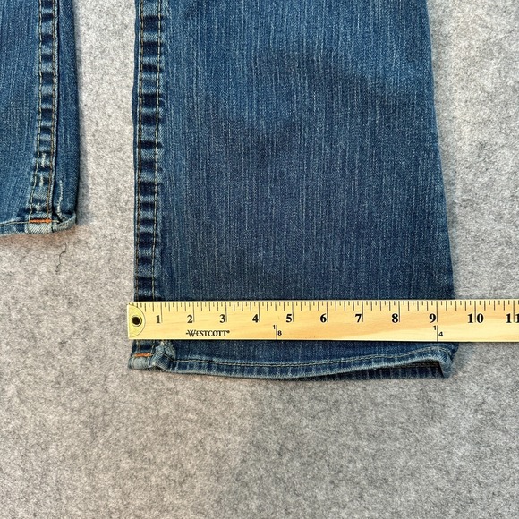 True Religion Bobby Jeans Womens Size 30 Blue Denim Bootcut Lowrise Medium Wash - Picture 11 of 16